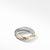 Load image into Gallery viewer, Crossover Ring with 18K Yellow Gold, Size 6