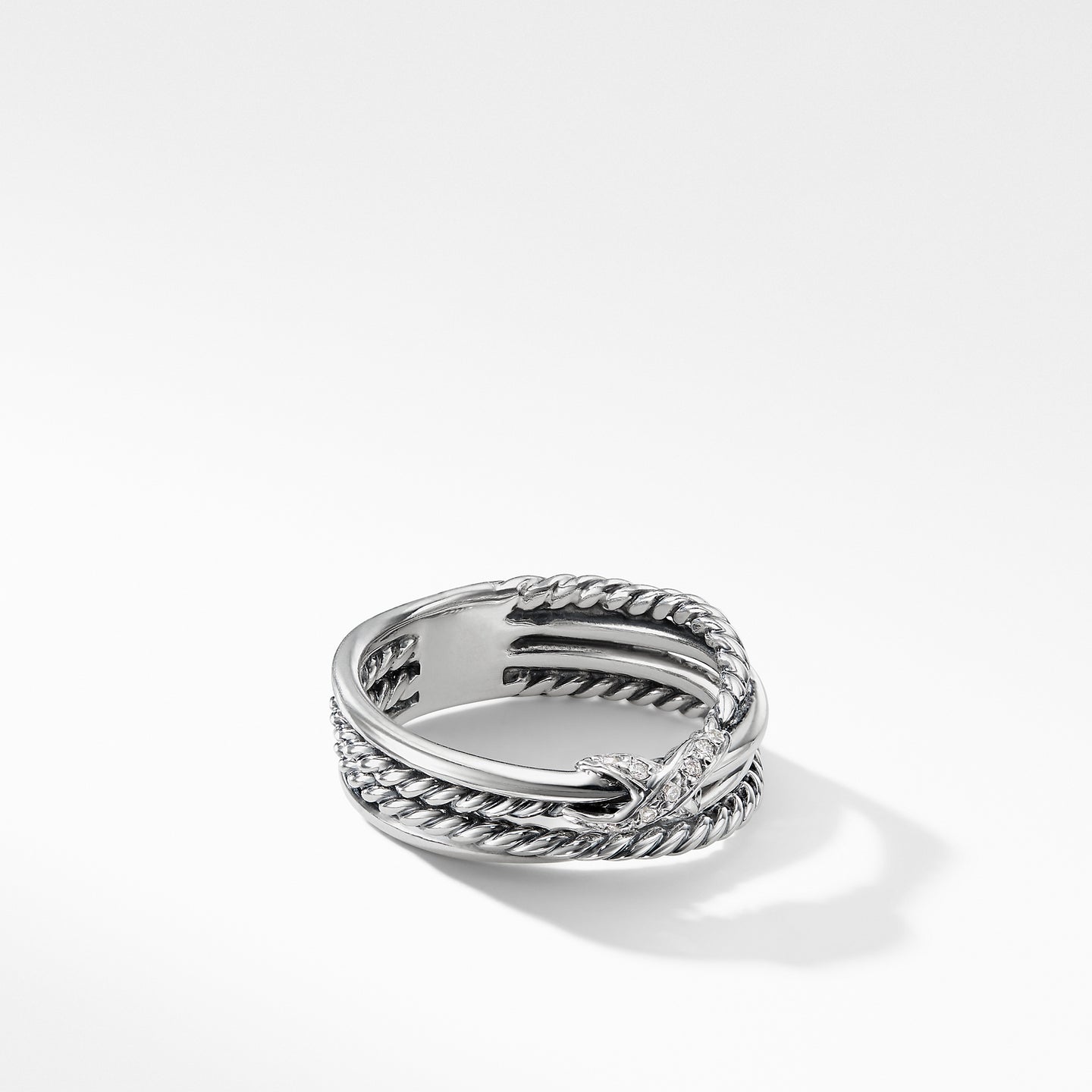 David Yurman The X Collection Ring in Sterling Silver