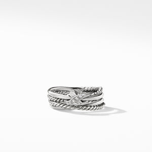David Yurman The X Collection Ring in Sterling Silver