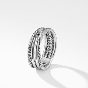 David Yurman The X Collection Ring in Sterling Silver