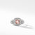 Petite Albion® Ring with Morganite and Diamonds, Size 7
