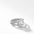 Petite Albion® Ring with White Topaz and Diamonds, Size 6