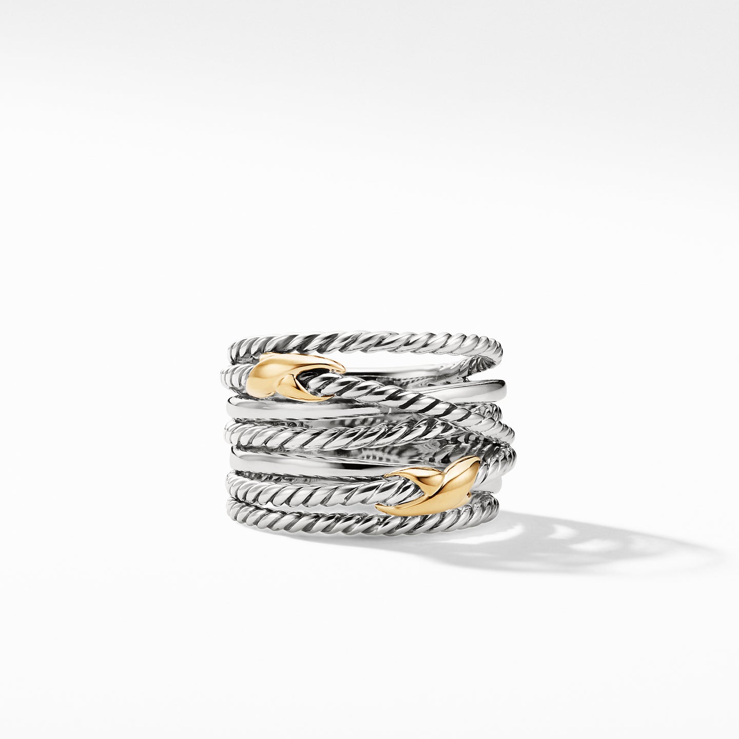 David Yurman Double X Crossover Ring