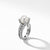Cable David Yurman Pearl Ring with Diamonds