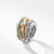 Load image into Gallery viewer, David Yurman Crossover Wide Ring with 14K Yellow Gold