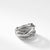 Crossover Wide Ring, Size 7