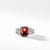 Load image into Gallery viewer, Petite Wheaton Ring with Garnet and Diamonds, Size 6