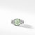 Load image into Gallery viewer, Petite Wheaton Ring with Prasiolite and Diamonds, Size 7