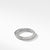 Petite Pavé Ring with Diamonds, Size 7.5