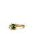 Load image into Gallery viewer, Ring with Peridot and Diamonds in 18K Gold, Size 6