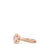 David Yurman Chatelaine Rose Gold Ring with Morganite and Diamonds