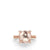 David Yurman Morganite and Diamond Ring
