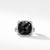 Load image into Gallery viewer, Châtelaine® Pavé Bezel Ring with Black Onyx and Diamonds, 14mm, Size 6