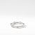 Load image into Gallery viewer, Cable Collectibles® Cable Stack Ring with Diamonds in 18K White Gold, Size 6