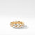Pavéflex Band Ring in 18K Gold with Diamonds, Size 6-7