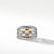 Load image into Gallery viewer, Wellesley Link Three-Row Ring with 18K Gold, Size 6