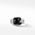 Load image into Gallery viewer, Wellesley Link Statement Ring with Black Onyx and Diamonds, Size 7