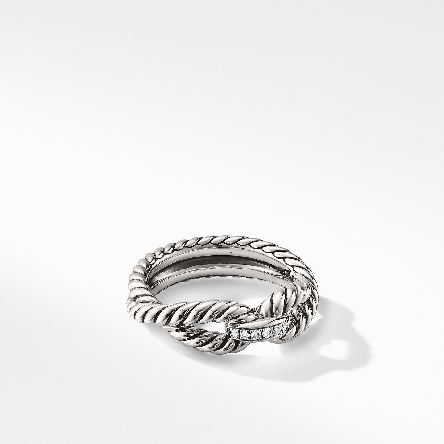 David Yurman The Crossover® Collection Ring in Sterling Silver