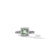Petite Chatelaine Pavé Bezel Ring with Prasiolite &amp; Diamonds, Size 7