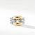 Load image into Gallery viewer, Wellesley Link Large Chain Link Ring with 18K Gold, Size 8