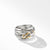 Load image into Gallery viewer, Buckle Ring with 18K Yellow Gold, Size 8