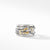 Buckle Ring with 18K Yellow Gold, Size 6