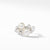 Load image into Gallery viewer, Pearl Cluster Ring with Diamonds, Size 6