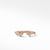 Renaissance Ring in 18K Rose Gold with Diamonds, Size 7