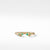 Renaissance Ring in 18K Gold with Emeralds, Size 5