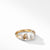 Load image into Gallery viewer, Helena Pearl Ring in 18K Yellow Gold with Diamonds, Size 7