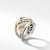 Load image into Gallery viewer, Bold Renaissance Wide Ring with 18K Yellow Gold, Size 8