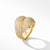 David Yurman 18K Yellow Gold and Diamond Ring