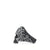 Skull Ring with Black Diamonds, Size 10
