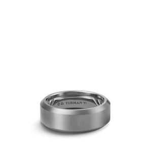 David Yurman The Wedding Collection Ring in Grey Titanium