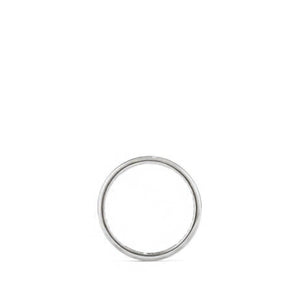 DY Classic Band Ring in 18K White Gold