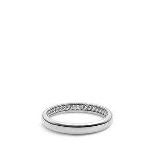 DY Classic Band Ring in 18K White Gold