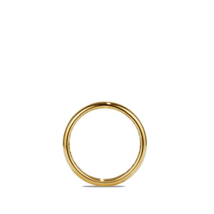 DY Classic Band Ring in 18K Yellow Gold, Size 10