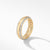Load image into Gallery viewer, Beveled Band Ring in 18K Yellow Gold with Diamonds, Size 10