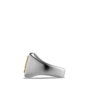 Petrvs Horse Pinky Ring with 18K Gold