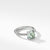 Load image into Gallery viewer, Châtelaine® Ring with Prasiolite and Diamonds, Size 5