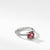 Load image into Gallery viewer, Châtelaine® Ring with Rhodolite Garnet and Diamonds, Size 5