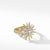 Load image into Gallery viewer, Starburst Ring in 18K Yellow Gold with Full Pavé Diamonds, Size 6