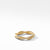 Load image into Gallery viewer, Petite Infinity Twisted Ring in 18K Yellow Gold with Pavé Diamonds, Size 5