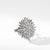 Starburst Ring with Pavé Diamonds, Size 7