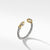David Yurman   Ring in Silver and 18-Karat Yellow Gold