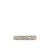 Cable Edge Band Ring in Recycled 18K Yellow Gold with Pavé Diamonds, Size 6