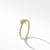 David Yurman Petite Diamond Starburst Station Ring in 18K Yellow Gold