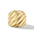 Sculpted Cable Ring in 18K Yellow Gold, Size 6