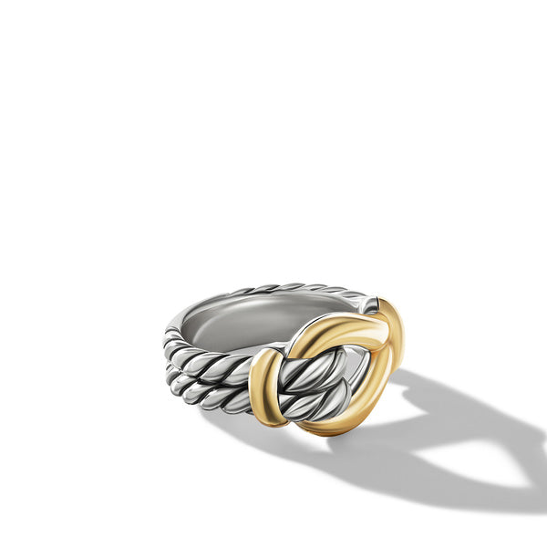 Thoroughbred Loop Ring with 18K Yellow Gold, Size 8