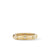 Modern Renaissance Band Ring in 18K Yellow Gold with Diamonds, Size 7